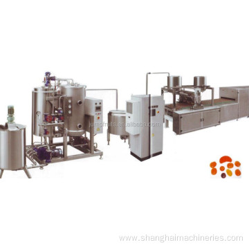 Automatic complete Jelly/soft candy confectionery machinery